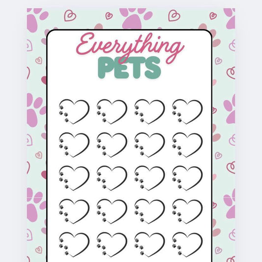 Everything Pets Savings Tracker and wallet, cash Stuffing, Budgeting, A6 binder, Save money,  Envelope method, Budget, Challenge
