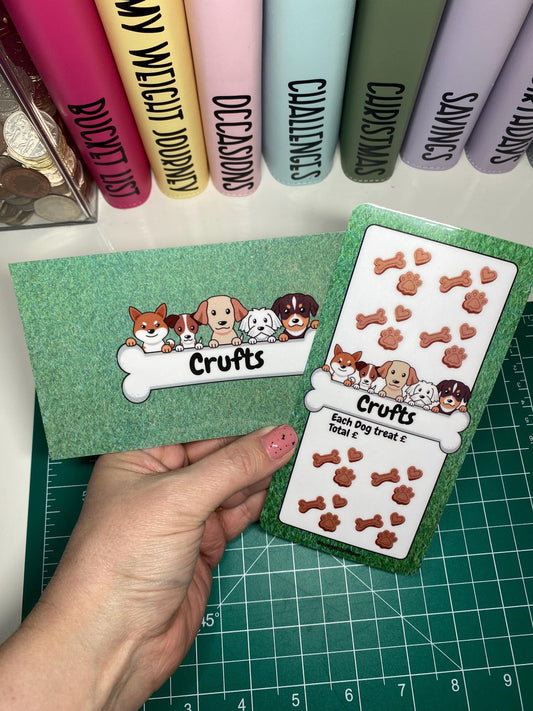 Crufts Saver, Dog Show Cash Stuffing, Budget Binder Trackers, Save Money, Cash Envelopes, Budgeting, Money Saver, Presents, Gifts