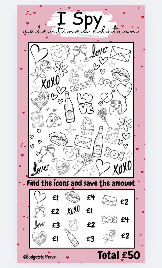 I Spy Collection of Trackers, Cash Stuffing, Budget Binder Trackers, Save Money, Cash Envelopes, Budgeting, Money Saver, Presents, Gifts