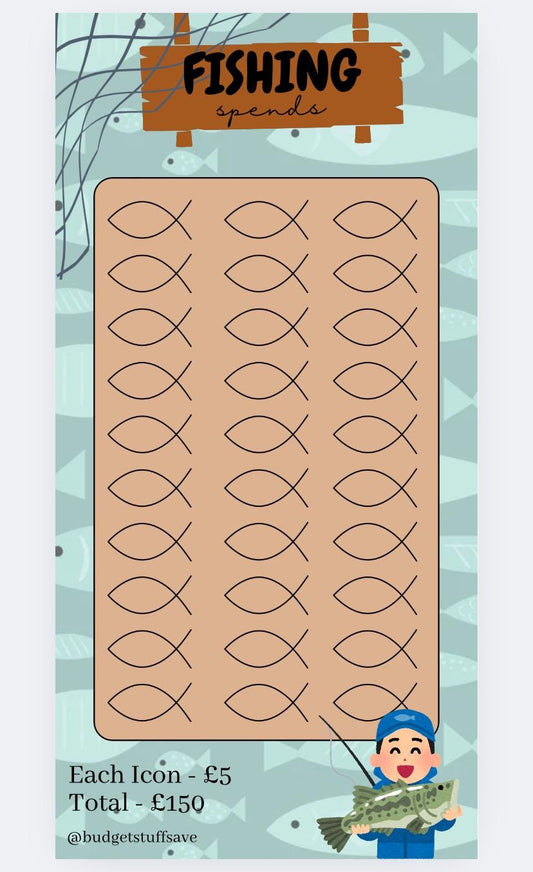 Fishing Trackers, Cash Stuffing, Budget Binder Trackers, Save Money, Cash Envelopes, Budgeting, Money Saver, Presents, Gifts