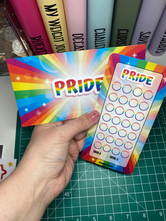Pride Saver, LGBTQ+, Cash Stuffing, Budget Binder Trackers, Save Money, Cash Envelopes, Budgeting, Money Saver, Presents, Gifts