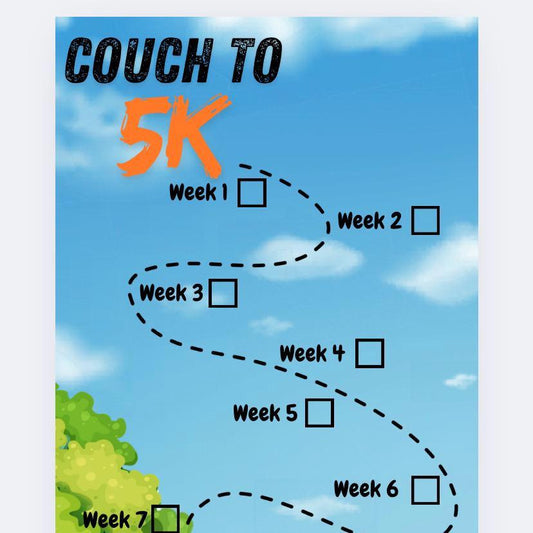 Couch to 5k Challenge Savings Tracker and wallet, cash Stuffing, Budgeting, A6 binder, Save money,  Envelope method, Budget, Challenge