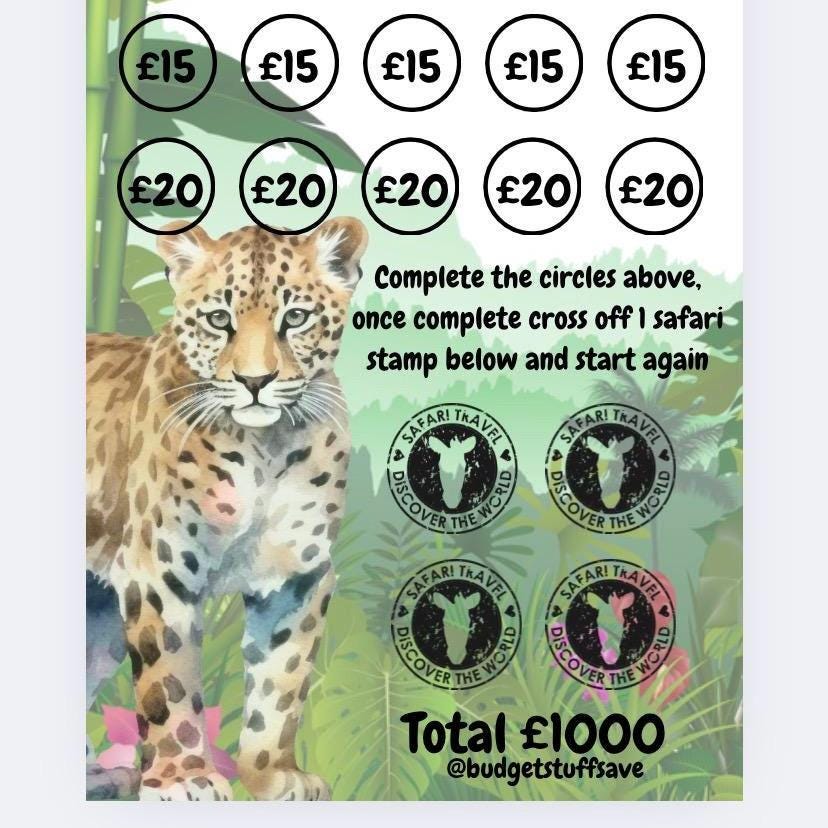 Go on a Safari, Cash Stuffing, Budget Binder Trackers, Save Money, Cash Envelopes, Budgeting, Money Saver, Presents, Gifts