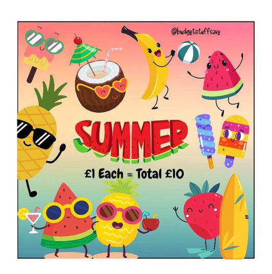 Summer Fruit Mini Challenge, Cash Stuffing, Pocket Money, Budgeting, Budget Binder