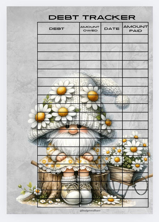 Gonk Debt Tracker A6 Dashboard