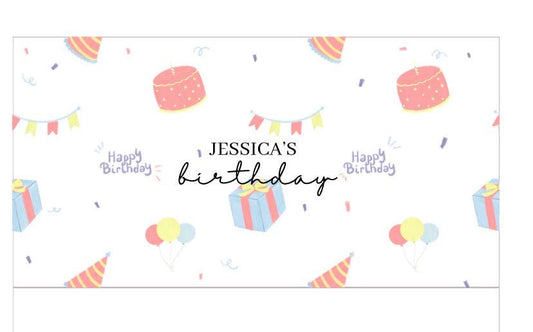 New Birthday Vellum Wallets, Cash Stuffing, Budgeting