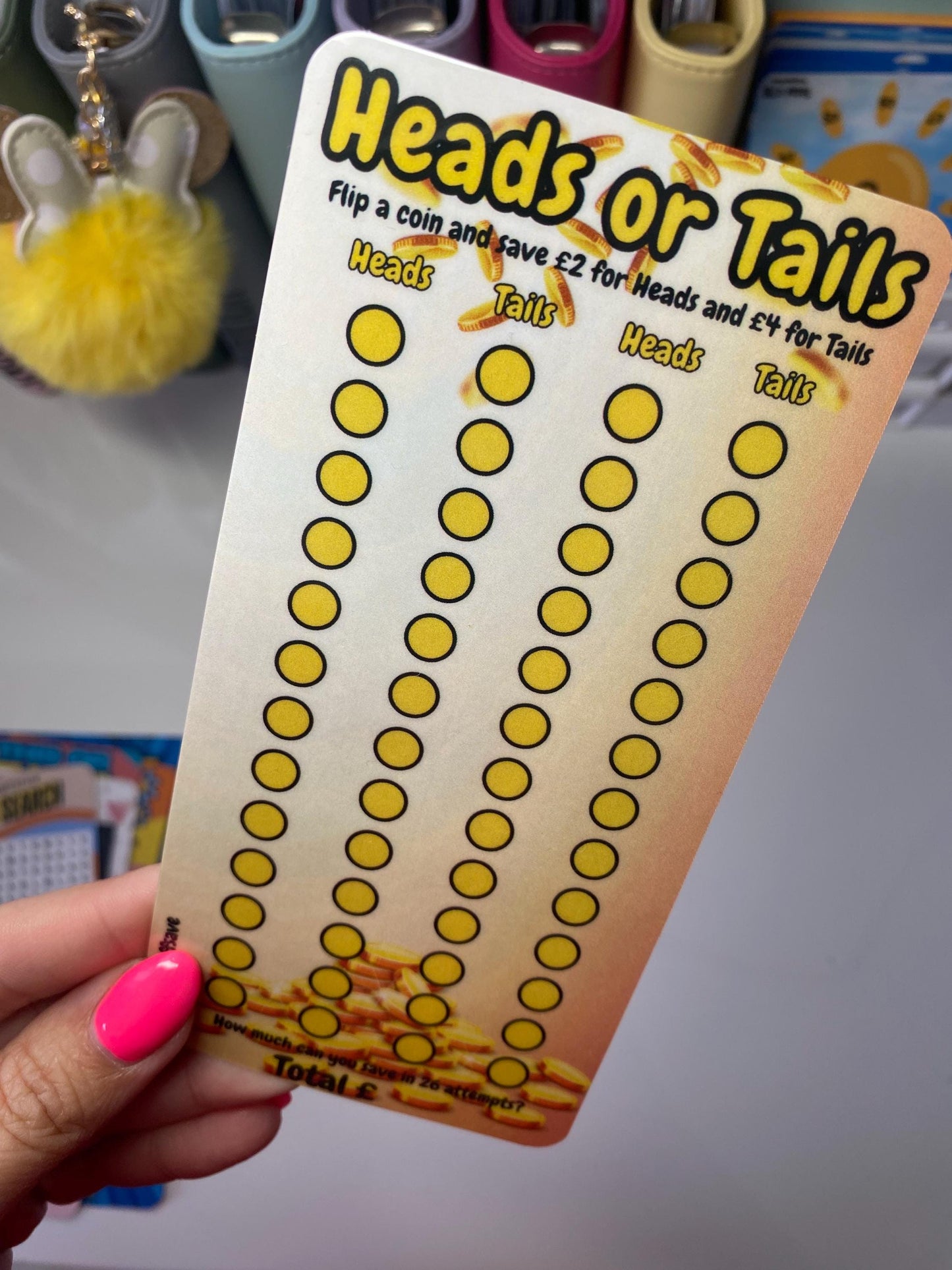 Heads or Tails Saver, Cash Stuffing, Budget Binder Trackers, Save Money, Cash Envelopes, Budgeting, Money Saver, Presents, Gifts