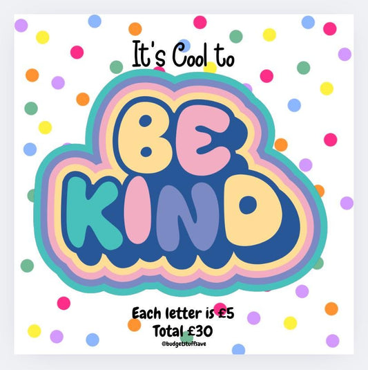 It’s cool to be kind Saver Mini Tracker, Cash Stuffing, Budgeting, Budget Binder, Tracker, Save, Money, Challenge